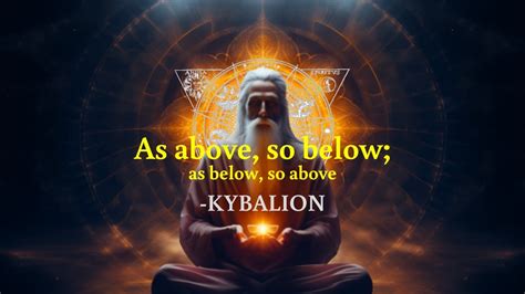 kybalion as above so below